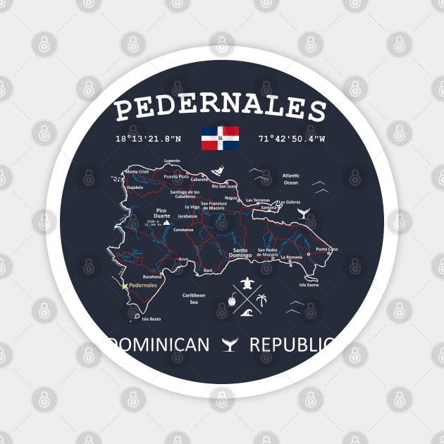 Pedernales Magnet by French Salsa